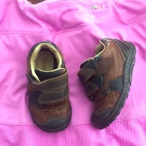 Stride Rite boys boots shoes brown 7M